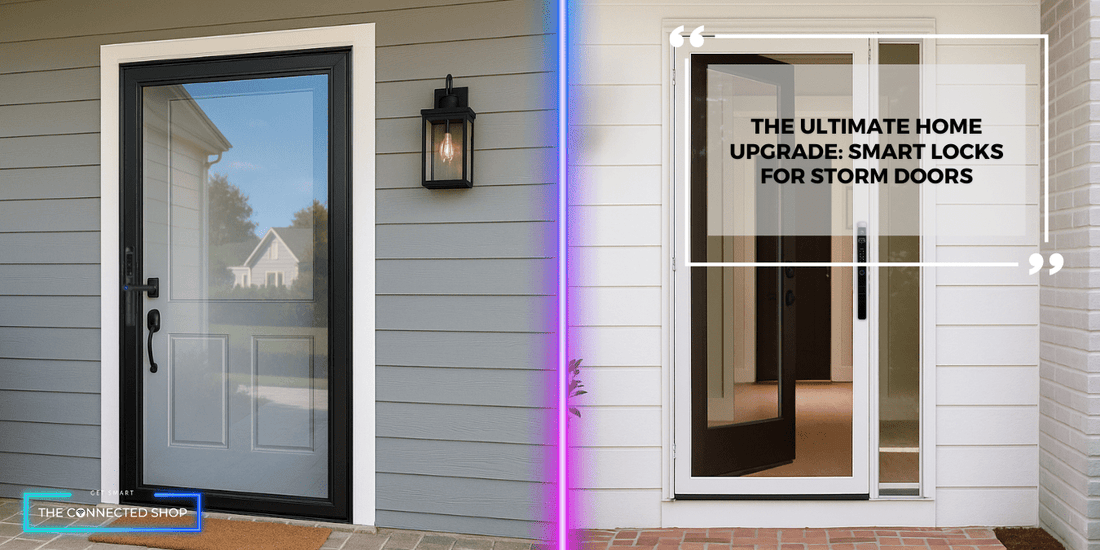 smart locks for storm doors