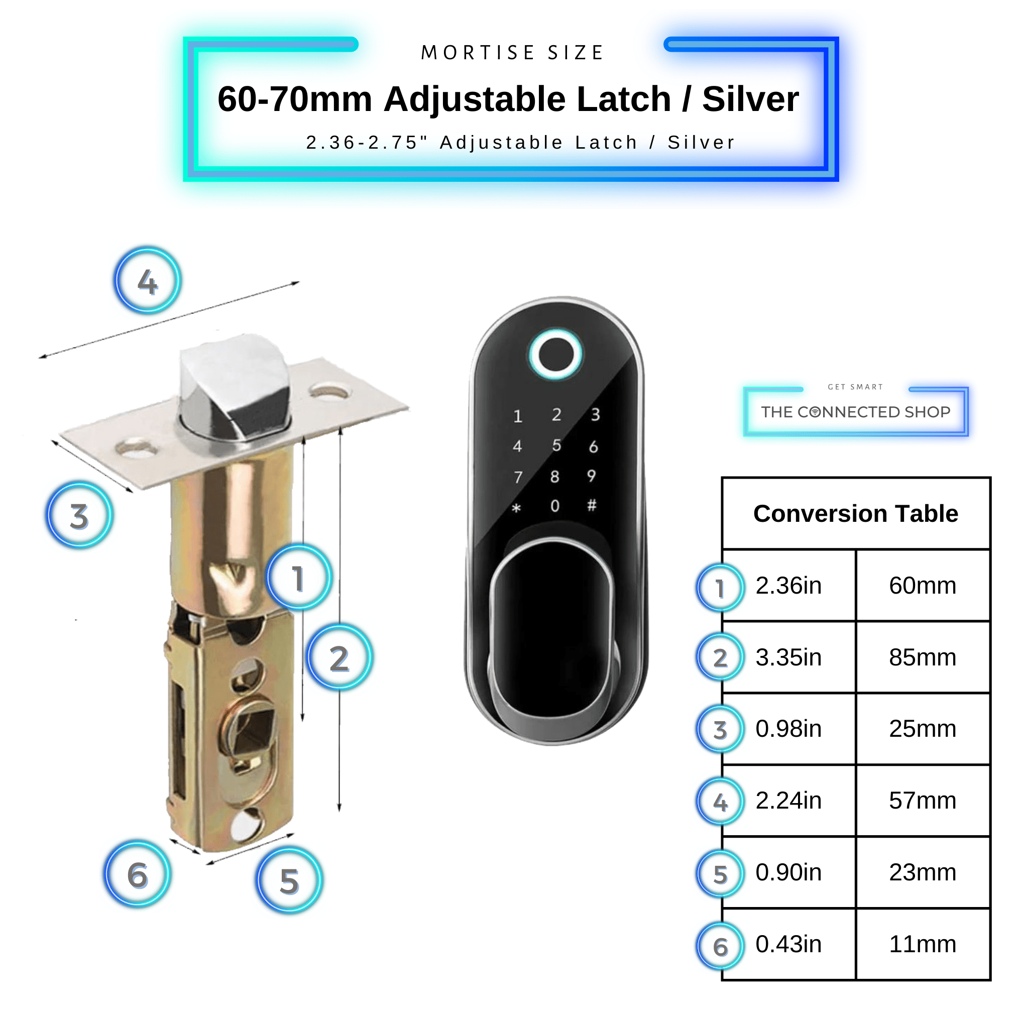 Deadbolt Smart Pad Door Lock