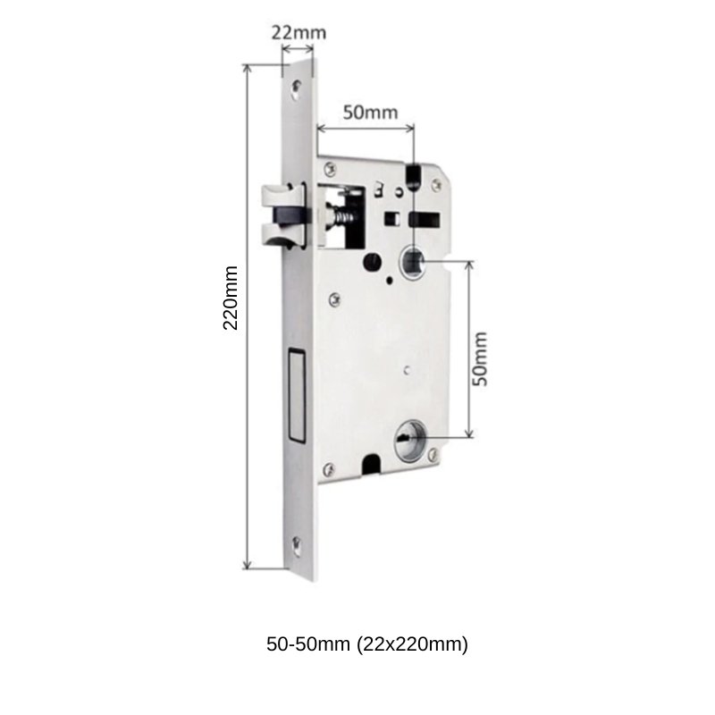 Mortises - 60 - 68mm (22x240mm) Multipoint -